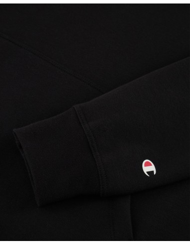 Sudadera Champion Negra con Capucha | Confort y Estilo Casual (117656-K001)