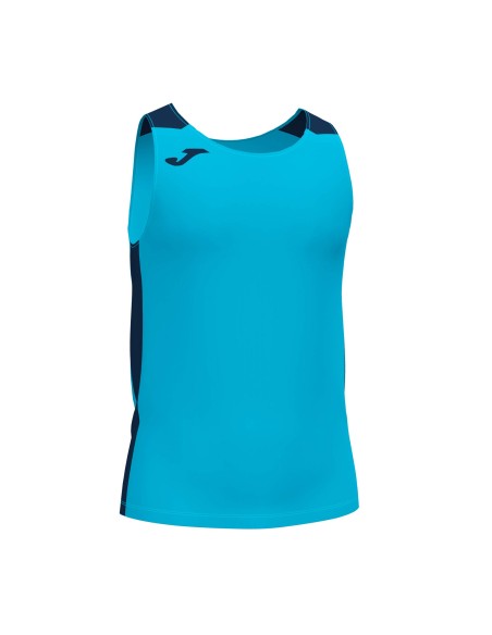 CAMISETA RUN AZUL SIN MANGA RECORD (102222.013). CAMISETA RUN AZUL SIN MANGA RECORD (102222.013).
