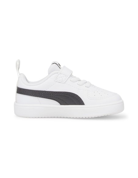 Zapatillas Puma Rickie Blancas Negras Velcro | Estilo y Comodidad (384314-03). Zapatillas Puma Rickie Blancas Negras Velcro | Estilo y Comodidad (384314-03).