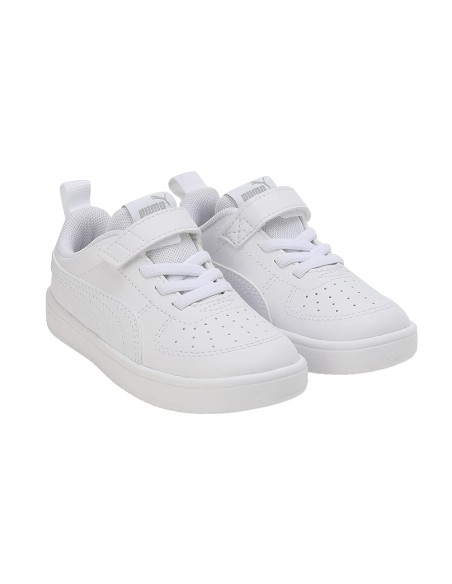 Zapatillas Puma Rickie Blancas Velcro | Estilo y Comodidad (384314-01). Zapatillas Puma Rickie Blancas Velcro | Estilo y Comodidad (384314-01).