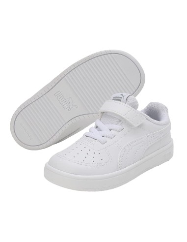 Zapatillas Puma Rickie Blancas Velcro | Estilo y Comodidad (384314-01).
