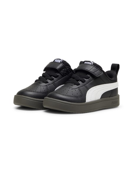 Zapatillas Puma Rickie Negro con Velcro | Estilo y Comodidad (384314-34). Zapatillas Puma Rickie Negro con Velcro | Estilo y Comodidad (384314-34).