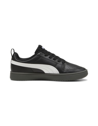 Zapatillas Puma Rickie Negras y Blancas GS | Estilo y Durabilidad (384311-34).