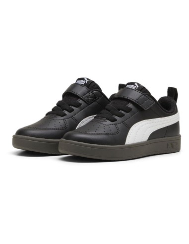 Zapatillas Puma Rickie Negras con Velcro | Comodidad y Estilo (385836-34).