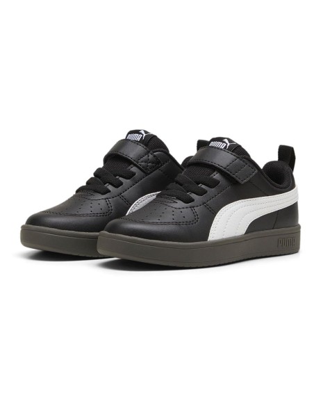Zapatillas Puma Rickie Negras con Velcro | Comodidad y Estilo (385836-34). Zapatillas Puma Rickie Negras con Velcro | Comodidad y Estilo (385836-34).