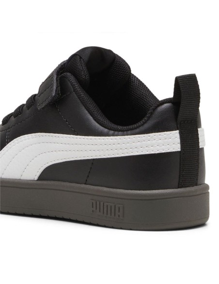 Zapatillas Puma Rickie Negras con Velcro | Comodidad y Estilo (385836-34). Zapatillas Puma Rickie Negras con Velcro | Comodidad y Estilo (385836-34).