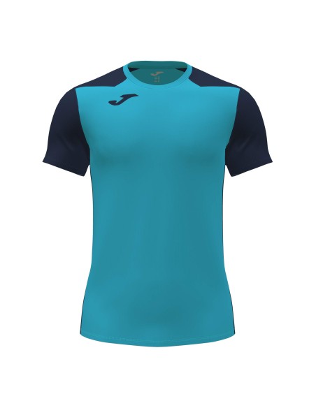 Camiseta Joma Record II Turquesa | Ropa Deportiva de Rendimiento (102223.013).