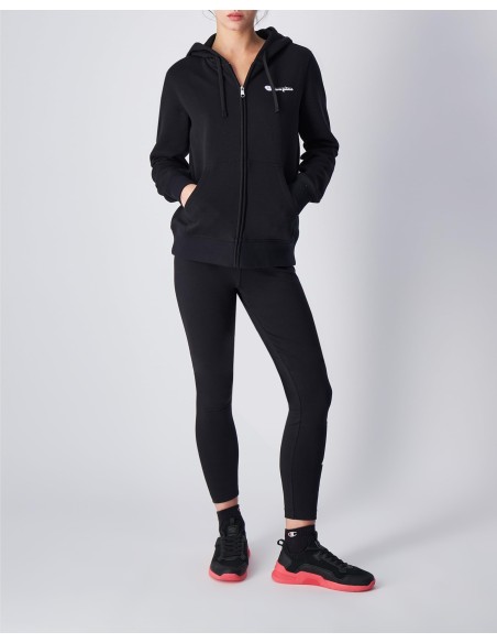 Sudadera Negra con Capucha Champion | Estilo y Confort (117652-KK001). Sudadera Negra con Capucha Champion | Estilo y Confort (117652-KK001).