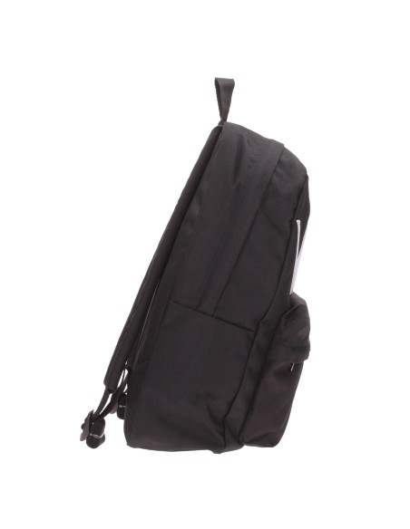 Mochila Vans Negra con Letras Blancas | Estilo Urbano y Versátil (VN000H4ZBLK). Mochila Vans Negra con Letras Blancas | Estilo Urbano y Versátil (VN000H4ZBLK).