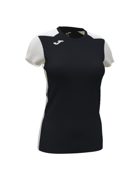 Camiseta Joma Record II Negro Blanco | Ropa Deportiva de Alto Rendimiento (901398.102). Camiseta Joma Record II Negro Blanco | Ropa Deportiva de Alto Rendimiento (901398.102).