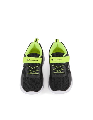 Zapatillas Low Cut Negro Fluor Velcro Champion | Estilo y Comodidad Deportiva (S32454-KK006).