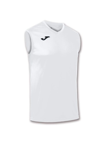 Camiseta Tirante Joma Combi Blanca | Ropa Deportiva Ligera y Cómoda (100436.200).