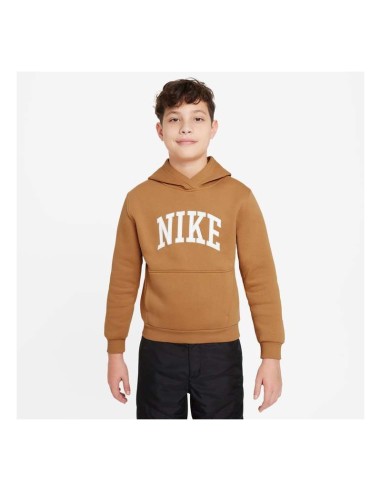 Sudadera Nike Club Mostaza con Capucha | Estilo y Comodidad (HJ3156-224).