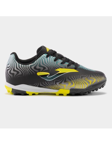 Zapatillas Joma Evolution Jr 2401 Negro Turf | Rendimiento y Comodidad (EVJW2401TF).