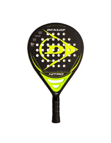 PALA PADEL DUNLOP AMARILLO NITRO