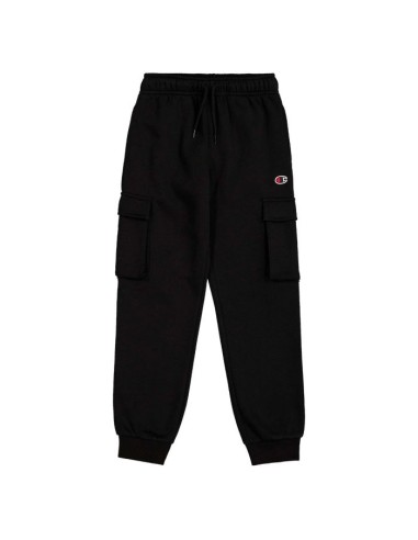 Pantalones Champion Negro | Estilo y Comodidad Casual (306877-KK001).