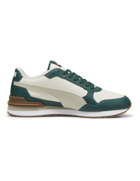Zapatillas Puma Runner V4 Beige Verde Alpine | Rendimiento y Comodidad (399068-04). Zapatillas Puma Runner V4 Beige Verde Alpine | Rendimiento y Comodidad (399068-04).