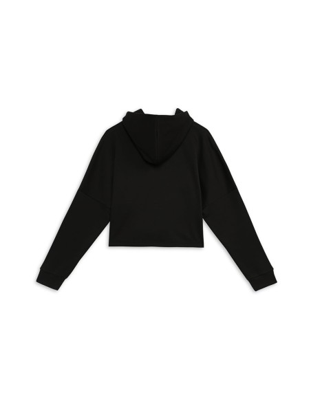 Sudadera Negra Puma con Capucha y Logo | Estilo Deportivo (671134-01). Sudadera Negra Puma con Capucha y Logo | Estilo Deportivo (671134-01).