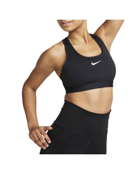 Sujetador Nike W Negro - Soporte y Estilo Deportivo (DX6821-010). Sujetador Nike W Negro - Soporte y Estilo Deportivo (DX6821-010).