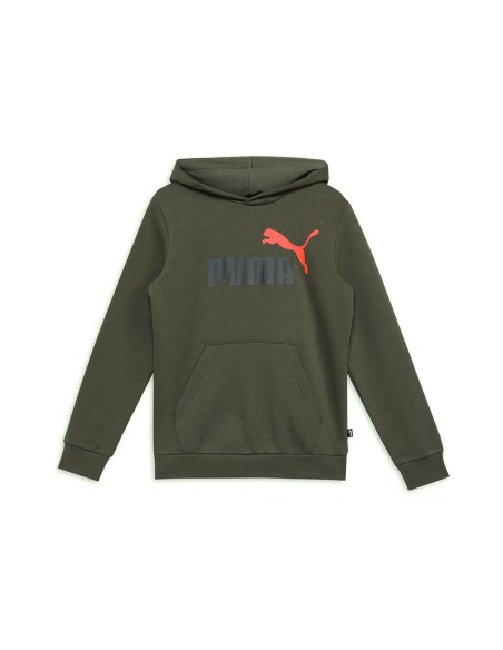 Sudadera Puma Verde Niño - Confort y Estilo para los Más Pequeños (586987-77).