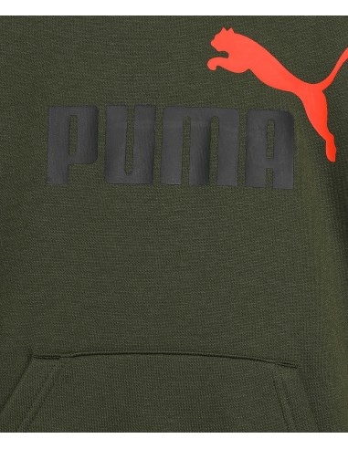 Sudadera Puma Verde Niño - Confort y Estilo para los Más Pequeños (586987-77).