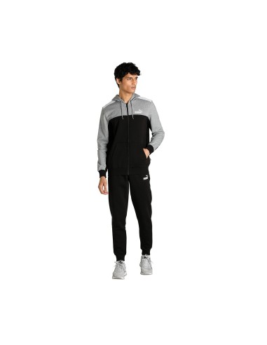 Chándal ALG H Gris-Negro Puma - Elegancia y Comodidad Deportiva (670037-01).