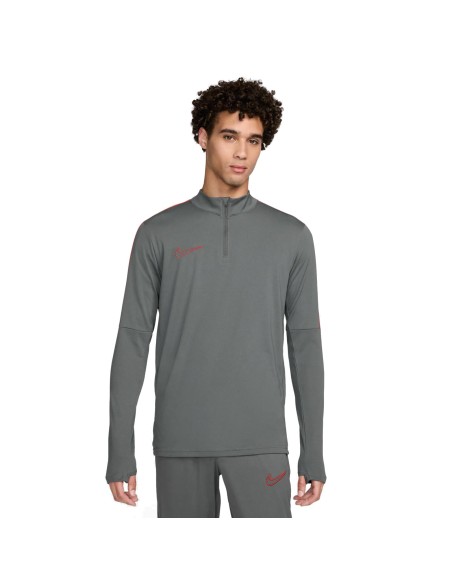 Sudadera Nike Gris H Academy - Comodidad y Estilo Deportivo (DX4294-068). Sudadera Nike Gris H Academy - Comodidad y Estilo Deportivo (DX4294-068).