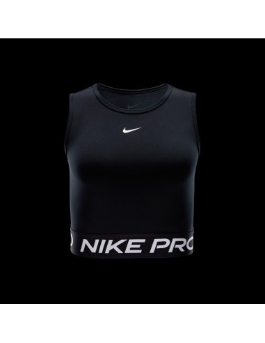 Top Nike Pro W Negro - Ropa Deportiva Mujer de Alto Rendimiento (FZ3615-010).
