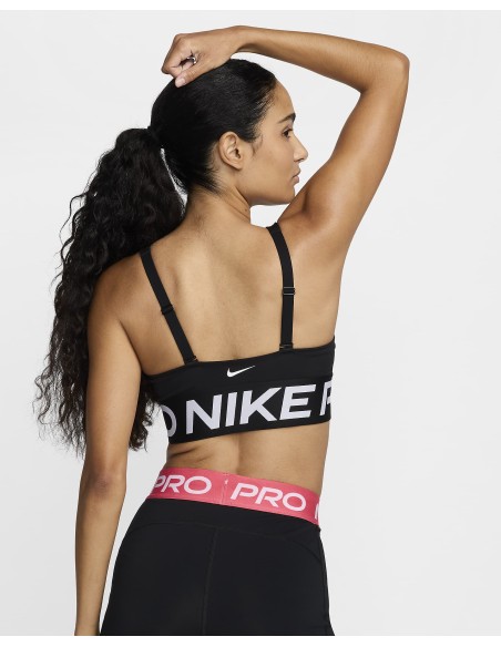Bra Nike Pro W Negro - Soporte Deportivo Mujer (HF7324-010). Bra Nike Pro W Negro - Soporte Deportivo Mujer (HF7324-010).