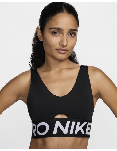 Bra Nike Pro W Negro - Soporte Deportivo Mujer (HF7324-010).