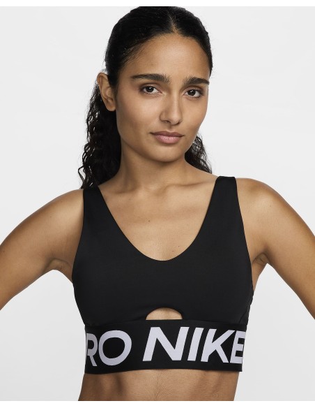 Bra Nike Pro W Negro - Soporte Deportivo Mujer (HF7324-010). Bra Nike Pro W Negro - Soporte Deportivo Mujer (HF7324-010).