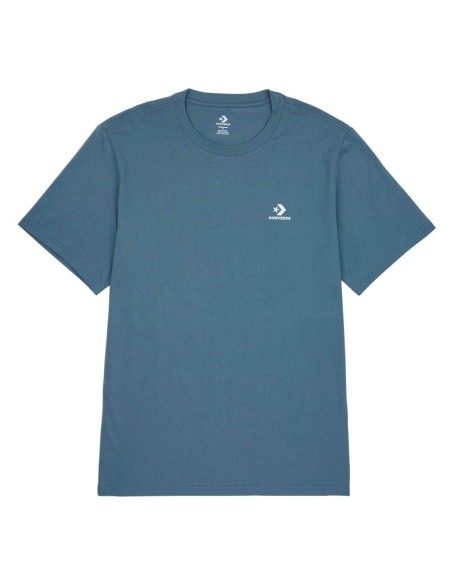Camiseta Converse Marino - Estilo Casual y Versátil para Hombre (10023876-A40). Camiseta Converse Marino - Estilo Casual y Versátil para Hombre (10023876-A40).