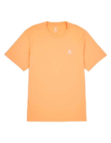 Camiseta Converse Naranja - Energía y Estilo para Hombre (10023876-A39).