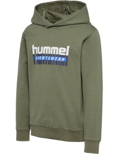 SUDADERA HUMMEL GS VERDE ALG (226351-6002).