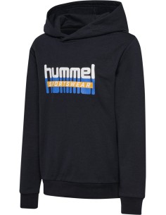 SUDADERA HUMMEL GS NEGRA ALG (226351-2001).
