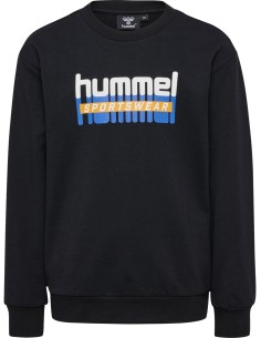 SUDADERA HUMMEL NEGRA GS (226148-2001).
