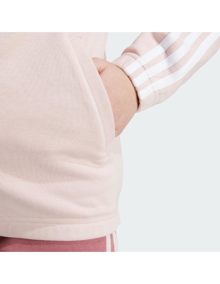 Sudadera Rosa Adidas Mujer - Estilo y Comodidad en Rosa (IZ3464). Sudadera Rosa Adidas Mujer - Estilo y Comodidad en Rosa (IZ3464).