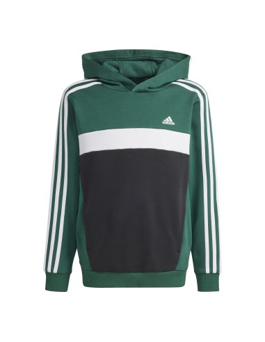 Sudadera GS Verde-Negro Tiberio para Niño | Estilo Deportivo y Confort Diario (IY1786).