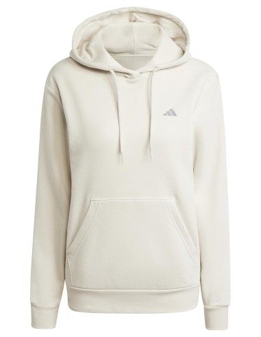 Sudadera Adidas CAP W Crudo para Mujer | Confort y Estilo Casual (IY9228).