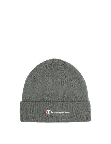 Gorro Champion Gris con Logo | Estilo Deportivo y Comodidad (806064-NOXM). Gorro Champion Gris con Logo | Estilo Deportivo y Comodidad (806064-NOXM).