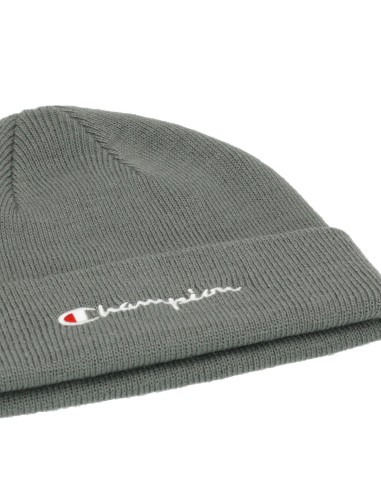 Gorro Champion Gris con Logo | Estilo Deportivo y Comodidad (806064-NOXM).