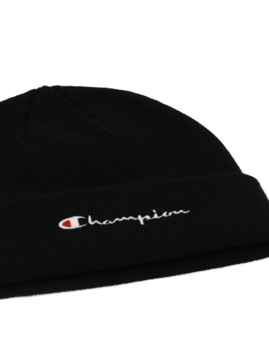 Gorro Champion Negro con Palabra "Champion" | Estilo Deportivo y Confort (806070-KK001).