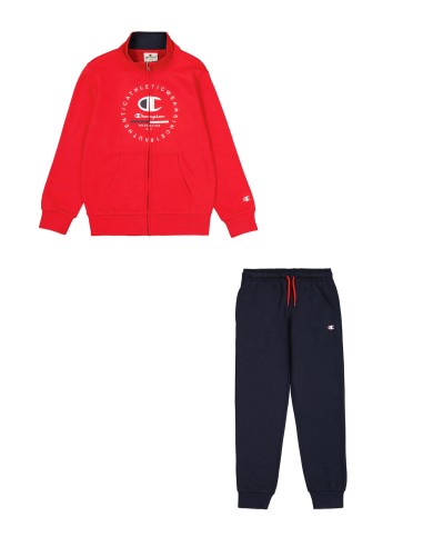 Chándal Rojo Champion GS para Niños | Estilo Deportivo y Confort (306844-CRD).