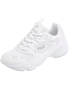 Zapatillas Fila Collene Teens Blancas | Estilo Moderno y Confort Juvenil (FFT0076.10004). 2