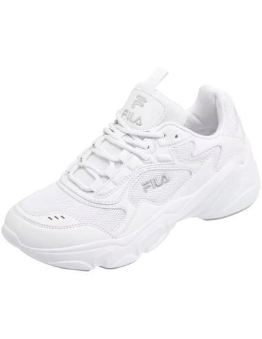 Zapatillas Fila Collene Teens Blancas | Estilo Moderno y Confort Juvenil (FFT0076.10004).