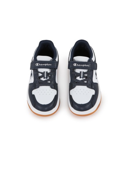Zapatillas Champion Blanco y Marino | Estilo Clásico y Confort Deportivo (S32414-WW010). Zapatillas Champion Blanco y Marino | Estilo Clásico y Confort Deportivo (S32414-WW010).