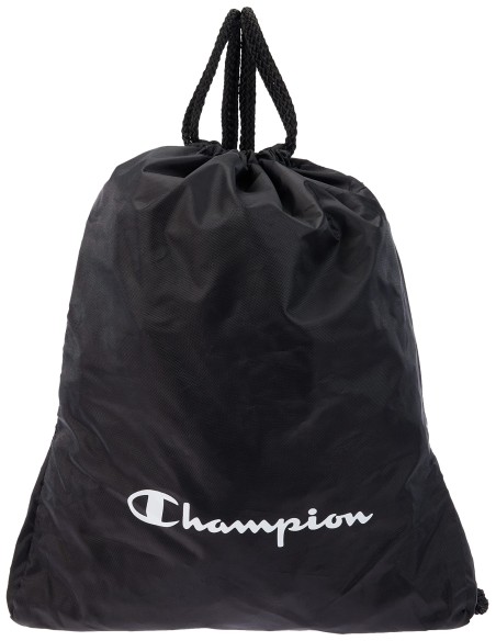 Gymsack Negro Champion | Práctico y Elegante para el Día a Día (802339-KK001). Gymsack Negro Champion | Práctico y Elegante para el Día a Día (802339-KK001).