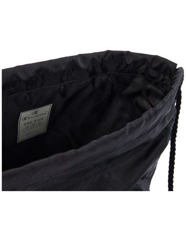 Gymsack Negro Champion | Práctico y Elegante para el Día a Día (802339-KK001).