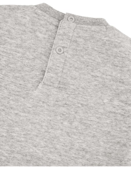 Chándal Gris con Pantalón Marino para Bebé | Comodidad y Estilo Diario (306899-EM021). Chándal Gris con Pantalón Marino para Bebé | Comodidad y Estilo Diario (306899-EM021).