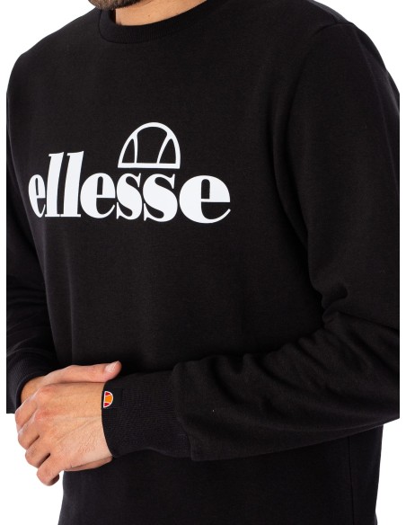 Sudadera Ellesse Hombre Negra | Estilo Moderno y Comodidad (SHP16471-BLACK). Sudadera Ellesse Hombre Negra | Estilo Moderno y Comodidad (SHP16471-BLACK).